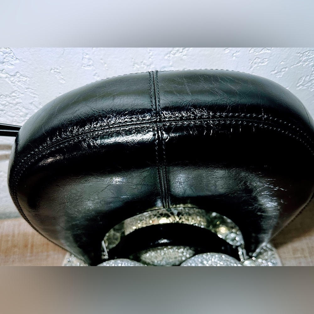 Marc Jacobs Shiny Black Hobo Bag (NWOT)!(#0171) - Picture 6 of 7